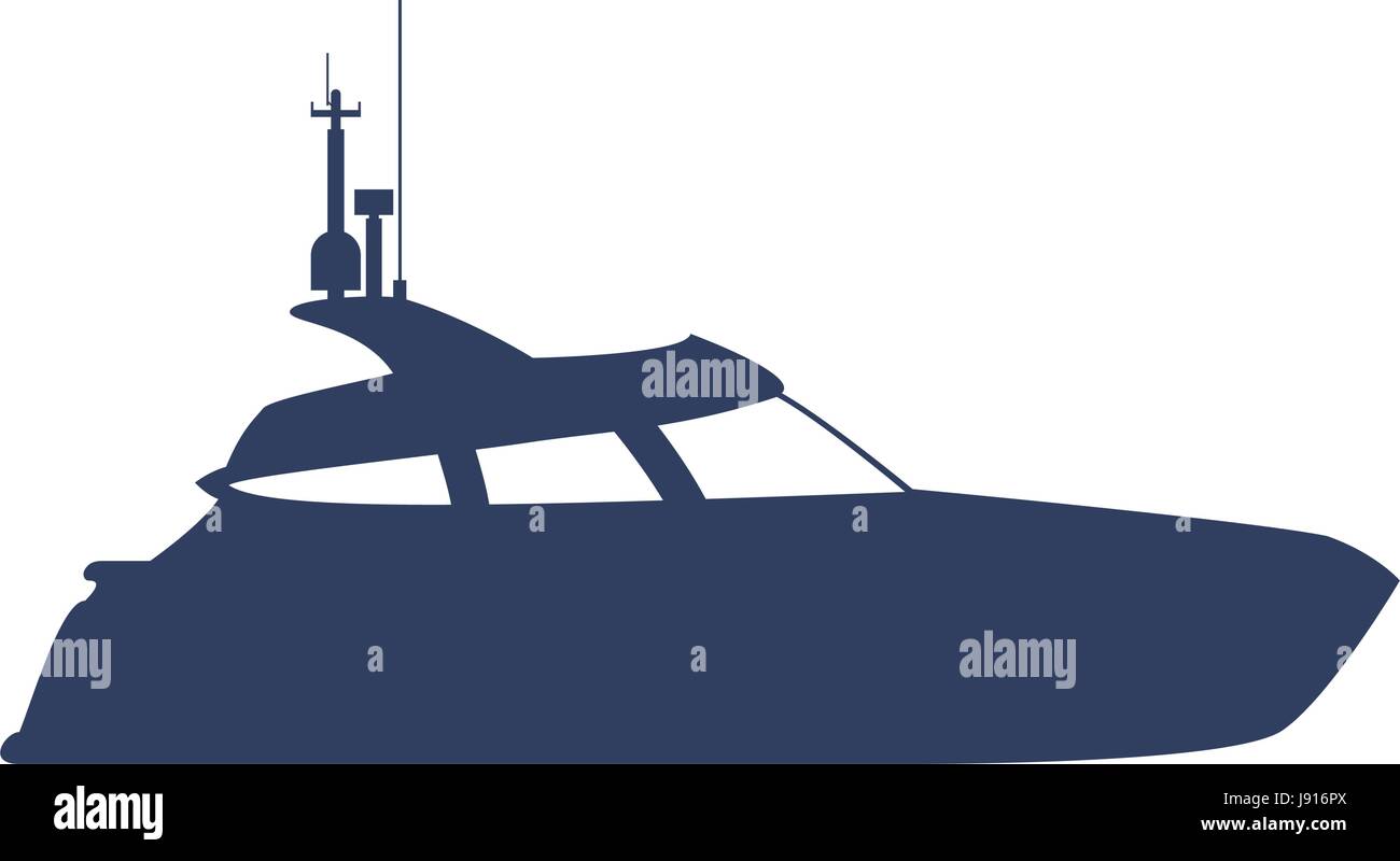 Yacht luxury boat Stock Vector Image & Art - Alamy