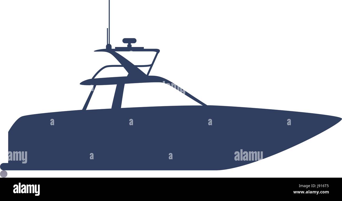 Yacht luxury boat Stock Vector Image & Art - Alamy