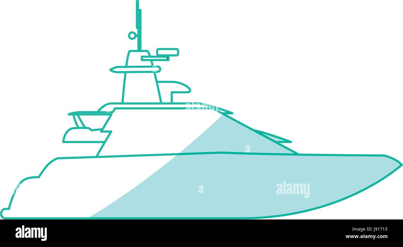 Yacht luxury boat Stock Vector Image & Art - Alamy