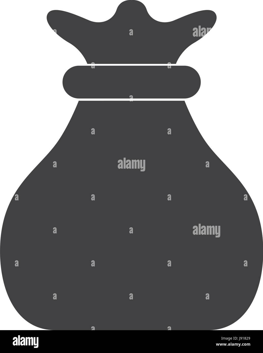 Money bag isolated Stock Vector Image & Art - Alamy