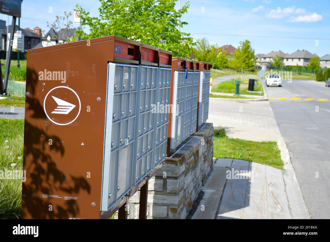 Canada postal box hi-res stock photography and images - Alamy