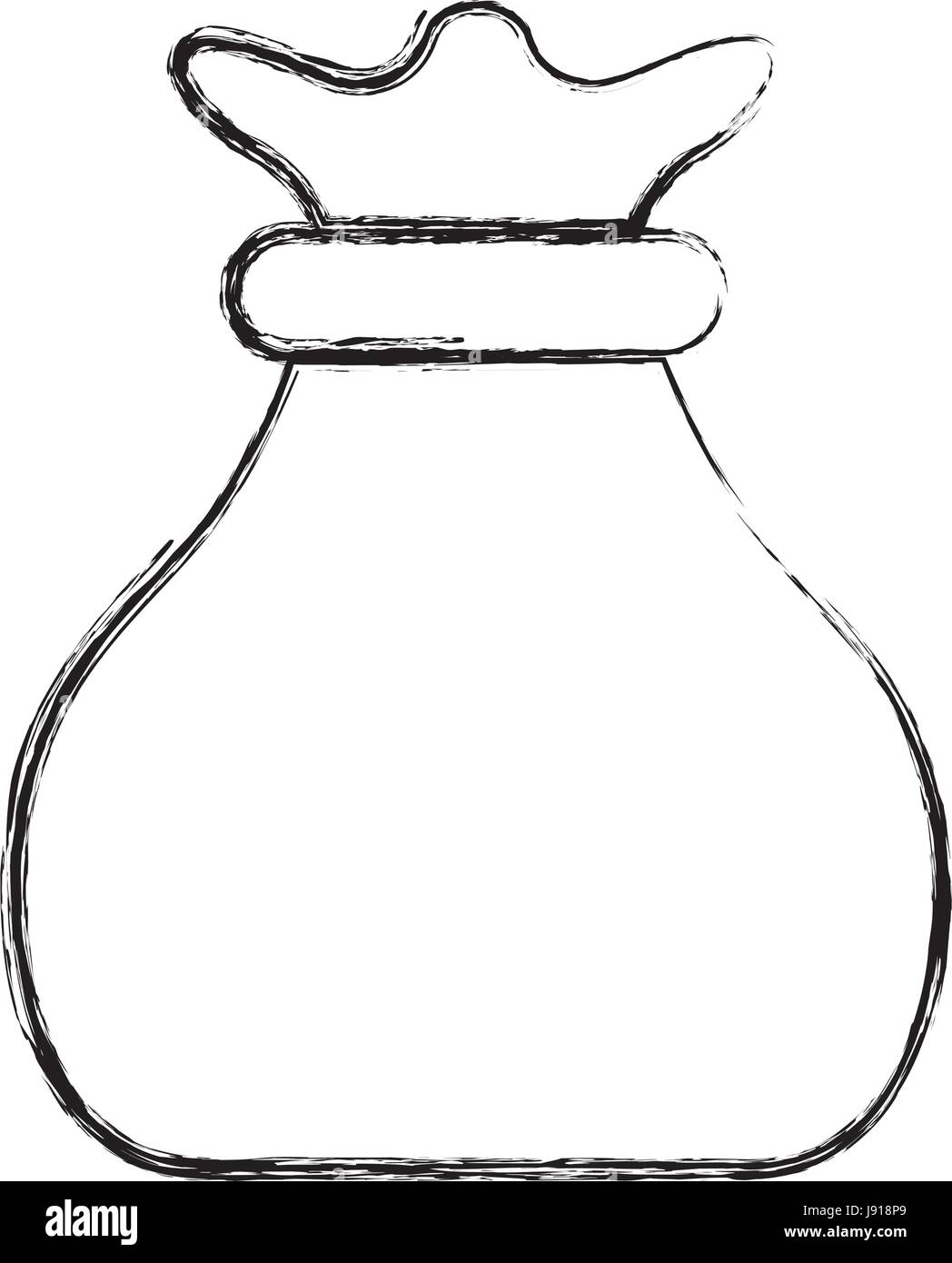 Money bag isolated Stock Vector Image & Art - Alamy