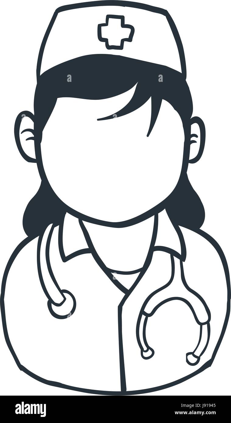 Nurse avatar profile Stock Vector Image & Art - Alamy