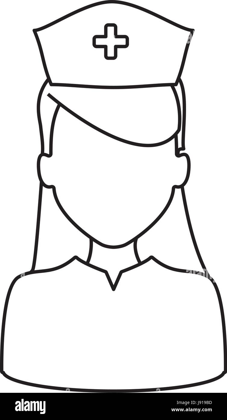 Nurse avatar profile Stock Vector Image & Art - Alamy