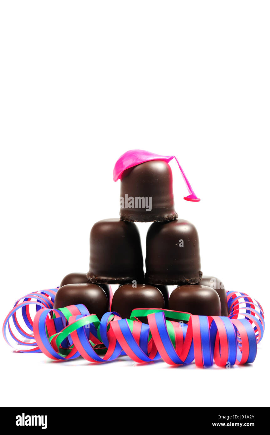 chocolate party Stock Photo