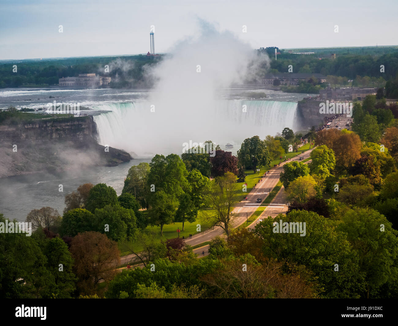 Canada us border niagara falls hi-res stock photography and images - Alamy