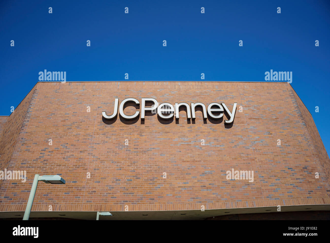Glendale Galleria, MAY 28 Exterior view of the JC Penny sign on MAY 28