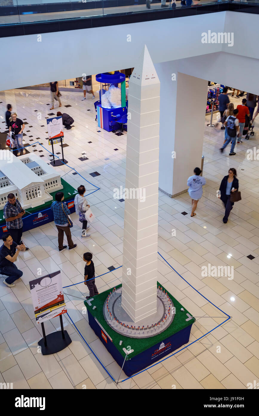 Glendale Galleria May 28 The Lego Americana Roadshow Washington