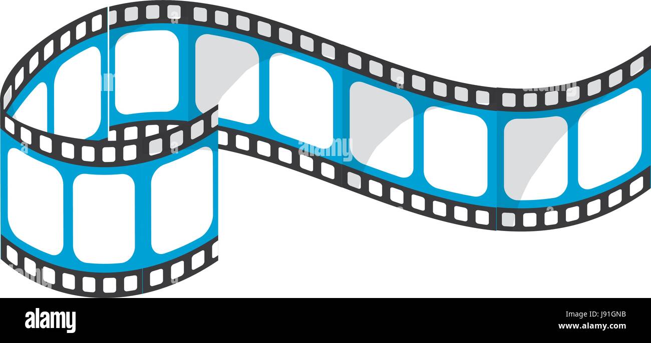 filmstrip to studio scene in projection Stock Vector Image & Art - Alamy