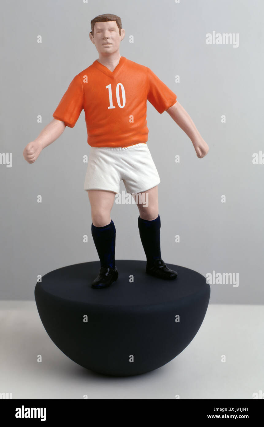 toy football figures Stock Photo