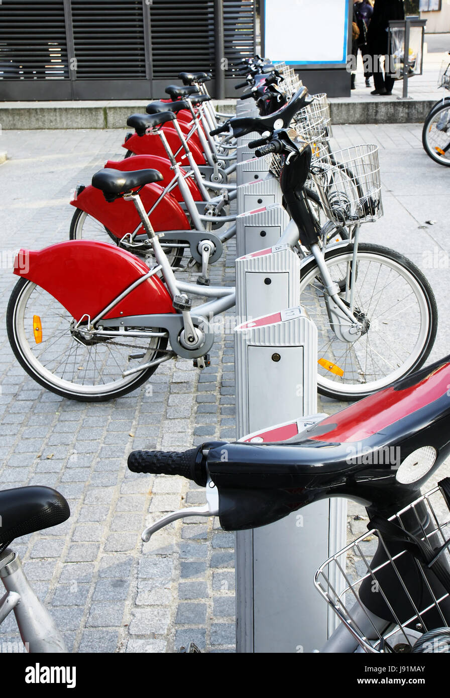 station city town park transport pod rent bike bicycle