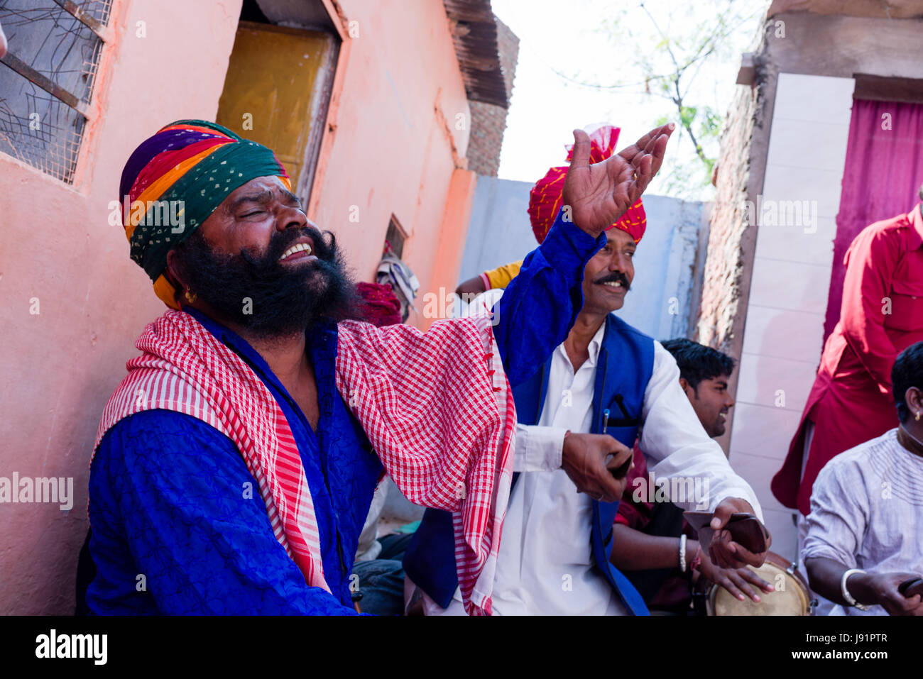 Indian village folk hires stock photography and images Alamy