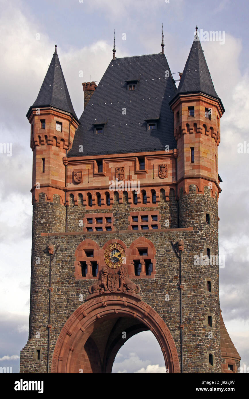 nibelungen tower Stock Photo