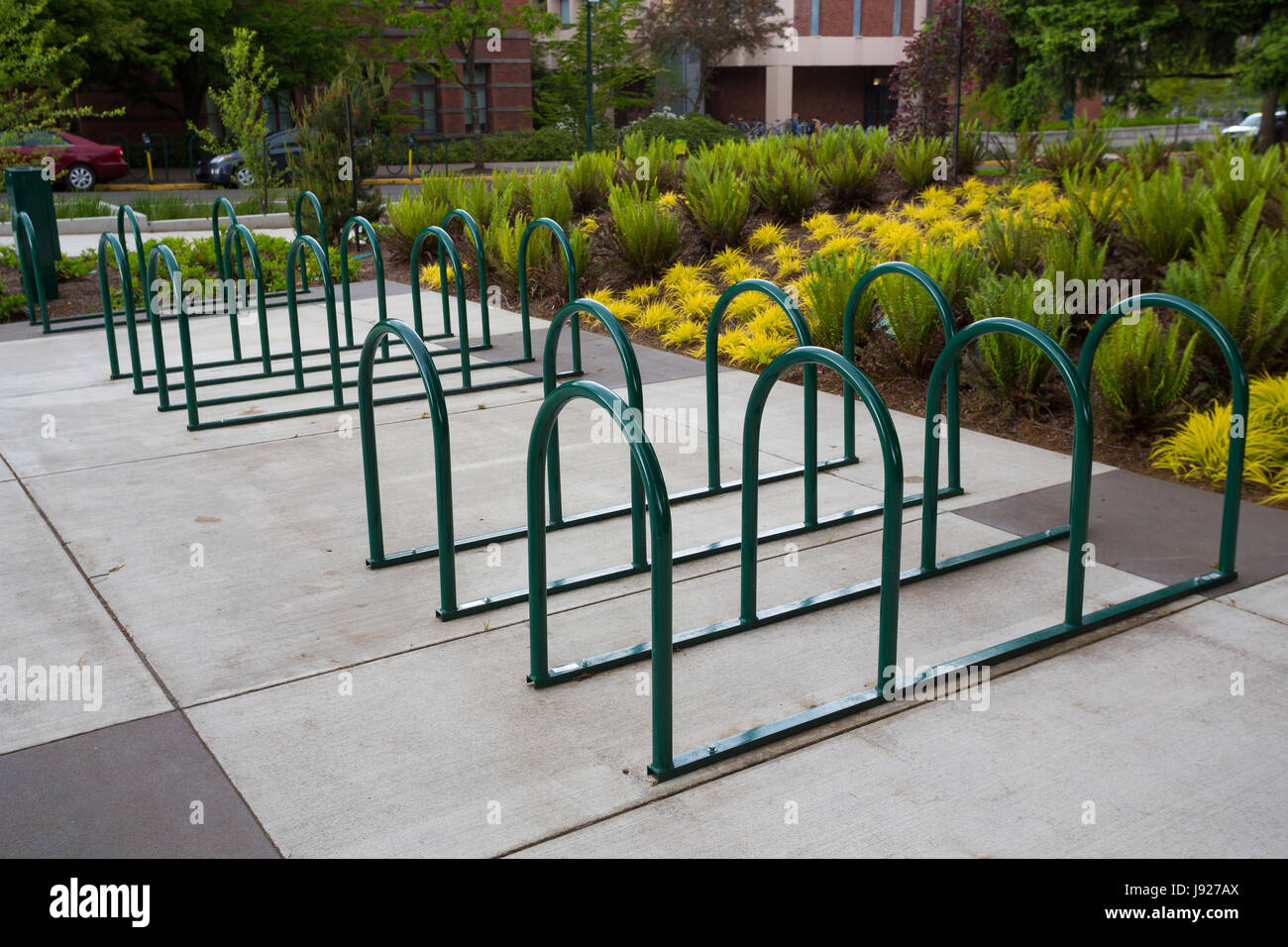 Bike rack at school hires stock photography and images Alamy