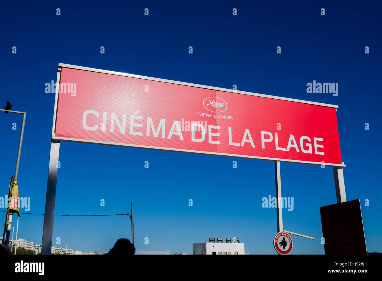 Cannesfrance May19 Cinema De La Plage Is The Cinema In