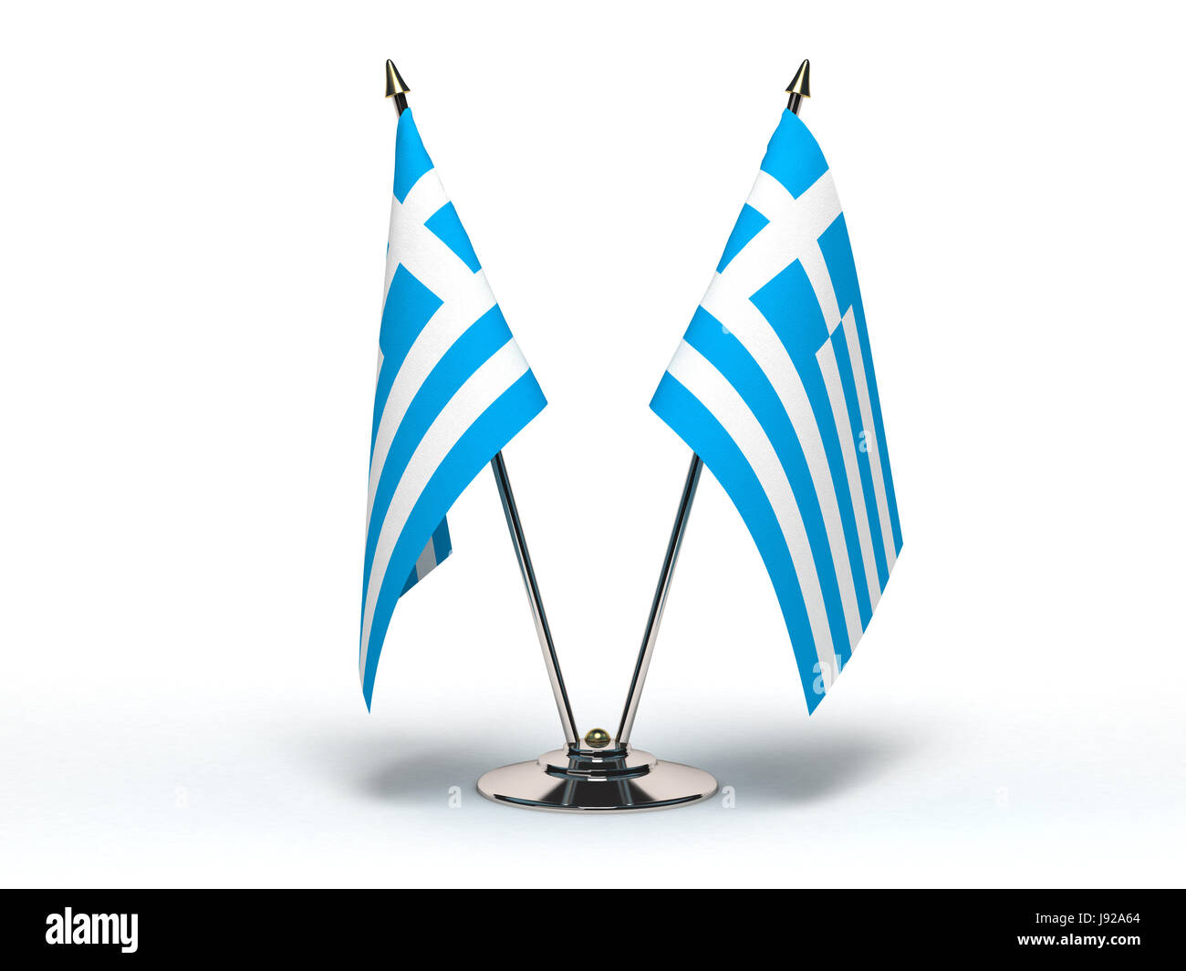 greece, flag, bureaucracy, diplomacy, isolated, greece, small, tiny, little, Stock Photo