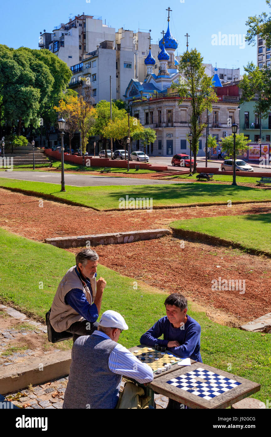 Lezama Park. San Telmo, Buenos Aires, Argentina Stock Photo - Alamy