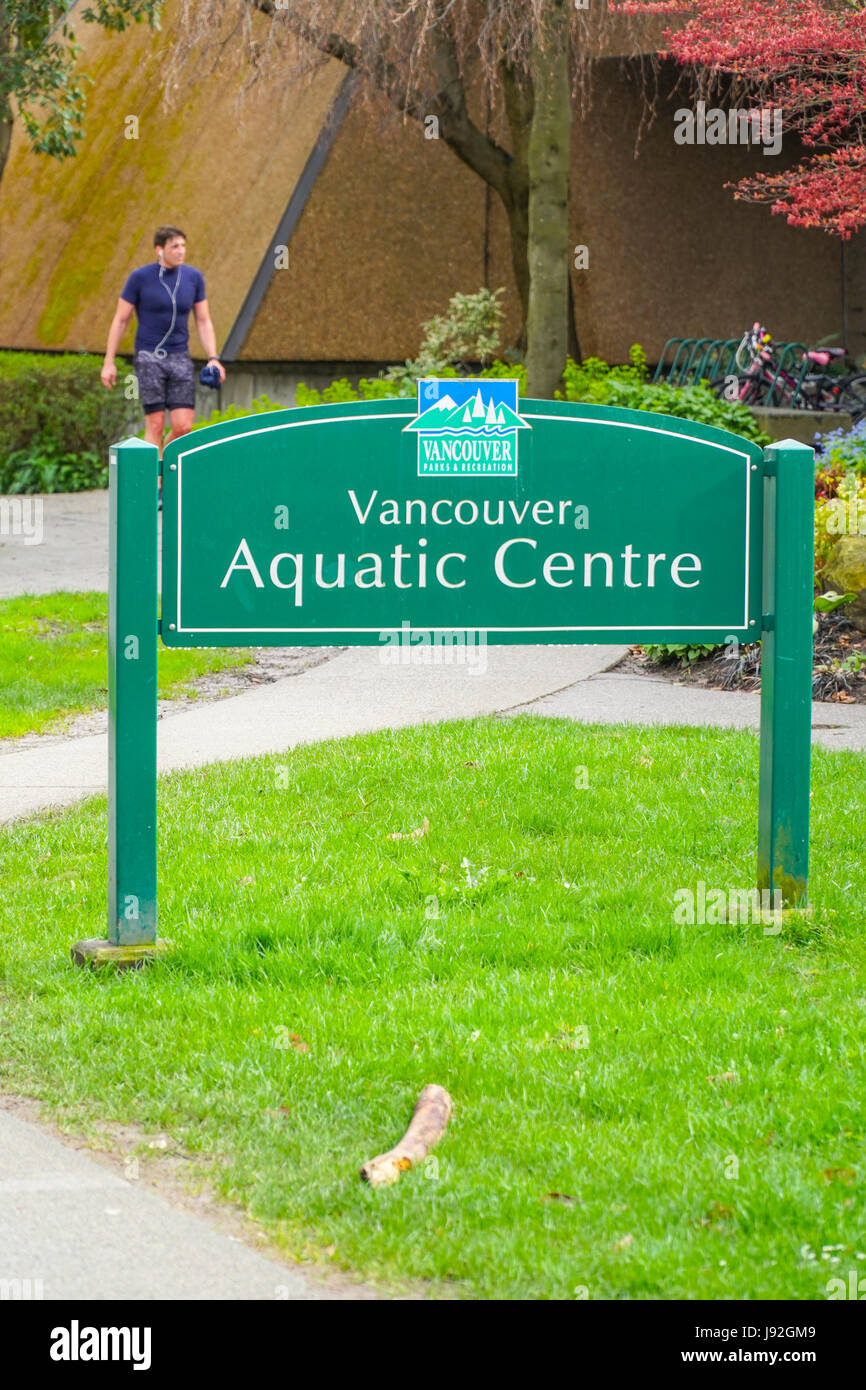 Vancouver Aquatic Centre CANADA Stock Photo Alamy