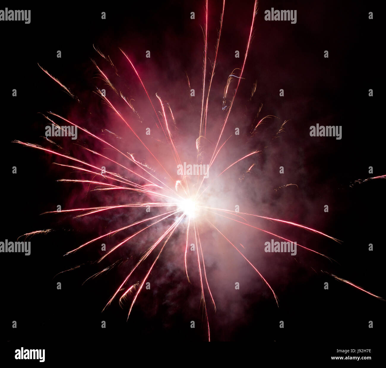 long-term exposure, silvester, New Years eve, new year, rocket, cheers, Stock Photo