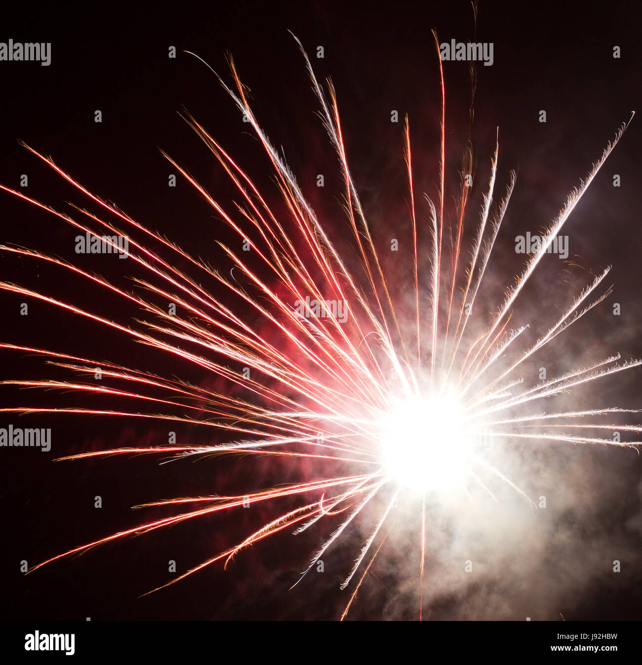 long-term exposure, silvester, New Years eve, new year, rocket, cheers, Stock Photo