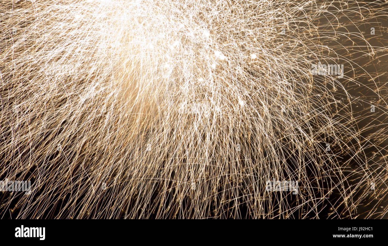 long-term exposure, silvester, New Years eve, new year, rocket, cheers, Stock Photo