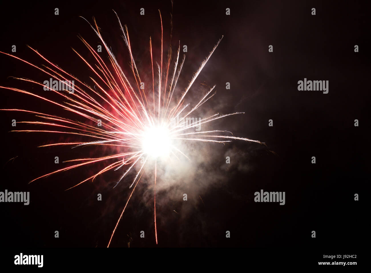 long-term exposure, silvester, New Years eve, new year, rocket, cheers, Stock Photo