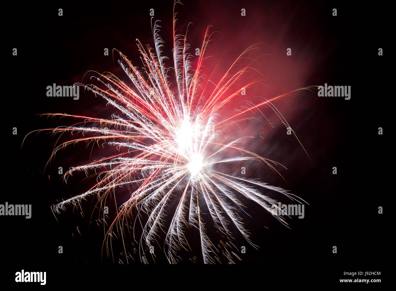 long-term exposure, silvester, New Years eve, new year, rocket, cheers, Stock Photo