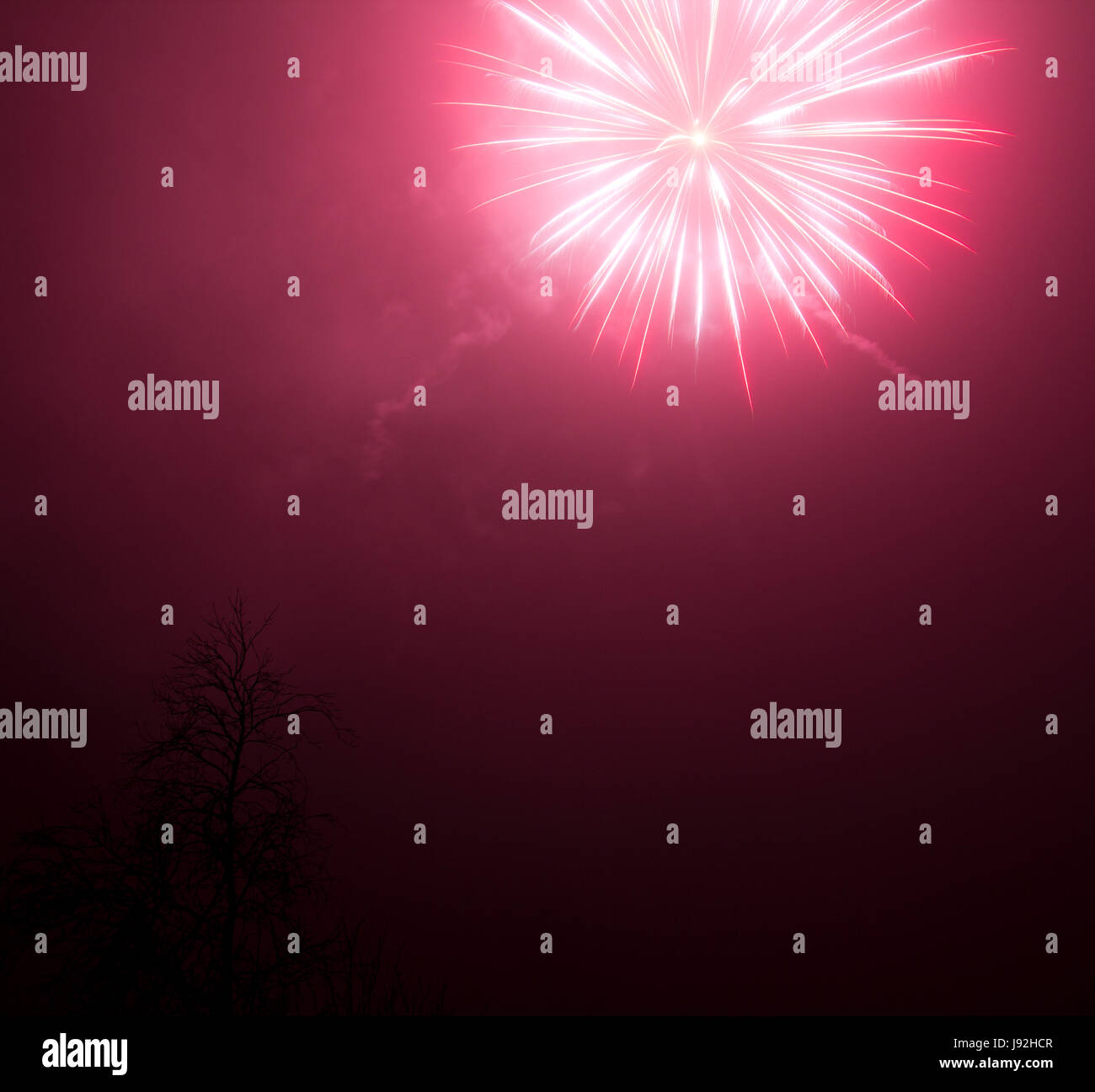 long-term exposure, silvester, New Years eve, new year, rocket, cheers, Stock Photo