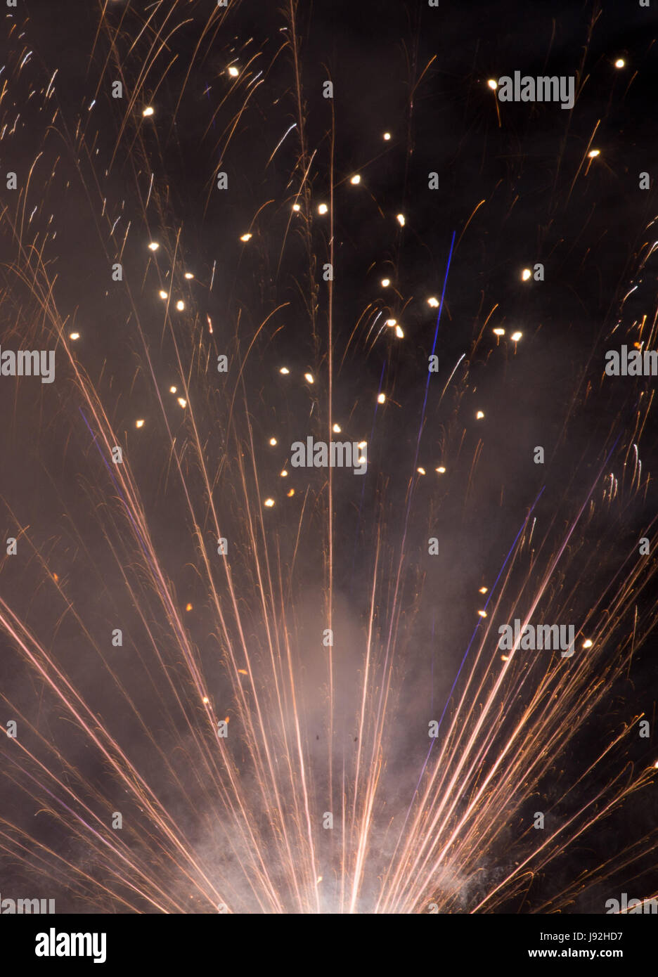 long-term exposure, silvester, New Years eve, new year, rocket, cheers, Stock Photo