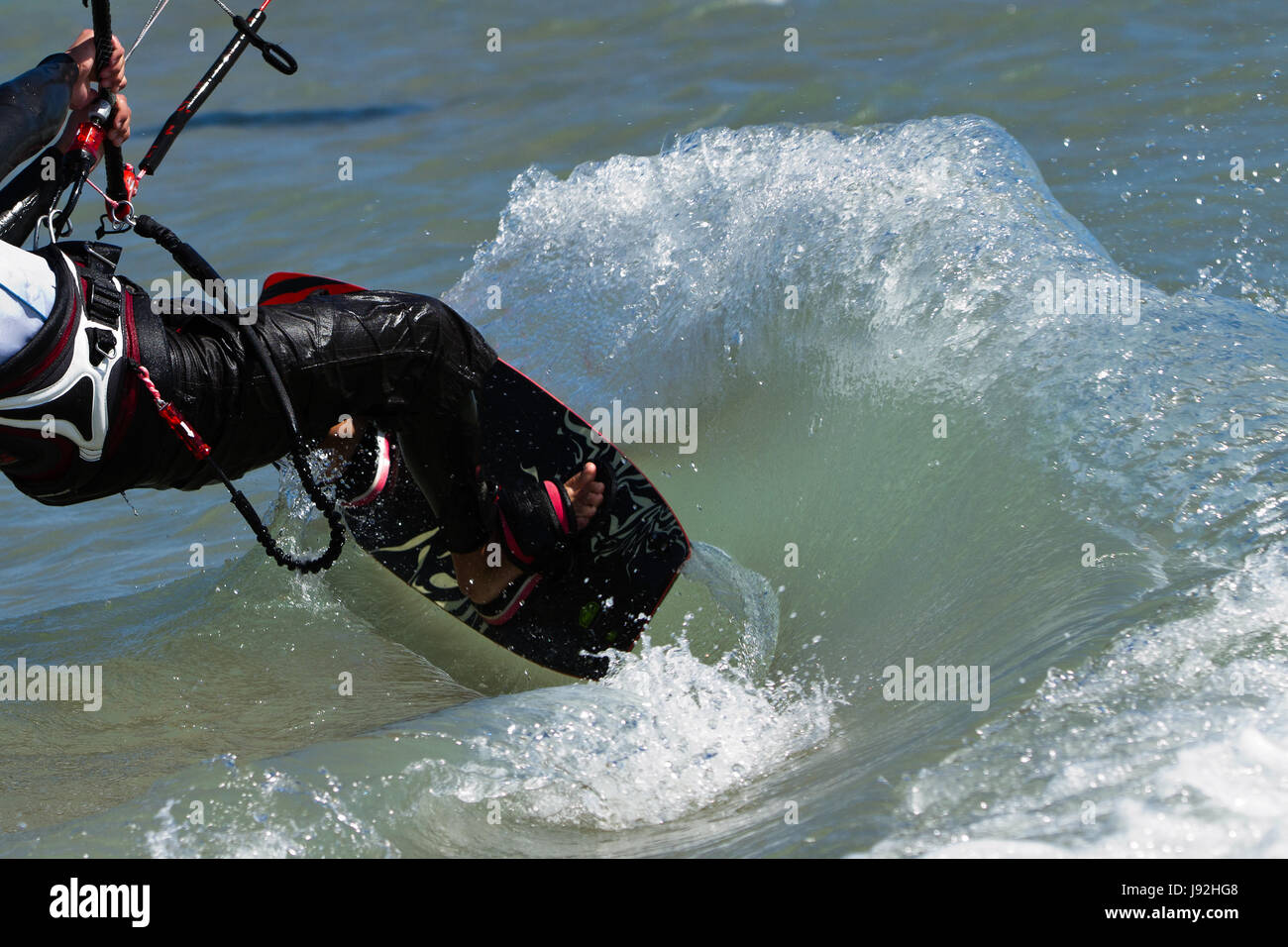 kitesurfer Stock Photo