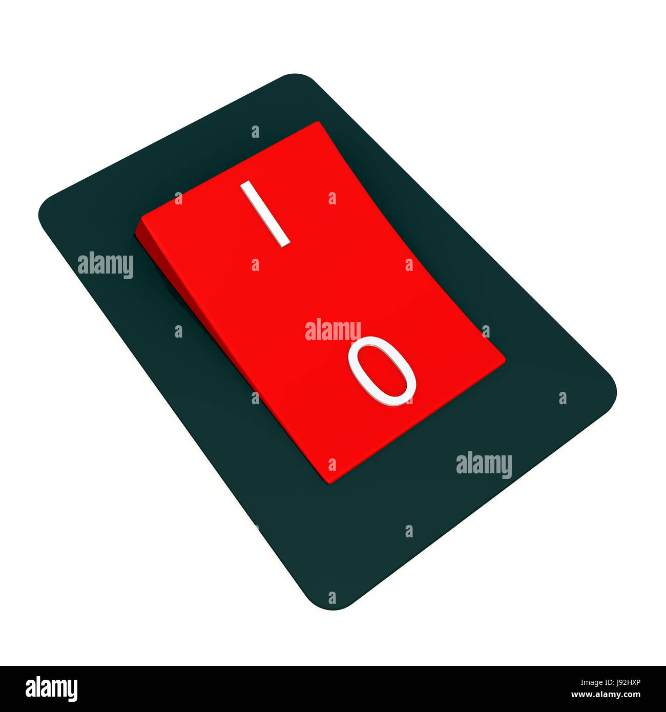 power off red & amp black 03 Stock Photo Alamy