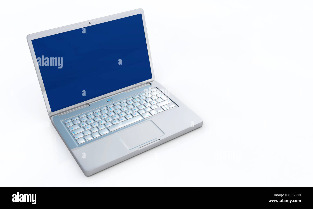 blue, laptop, notebook, computers, computer, keyboard, PC, silver ...
