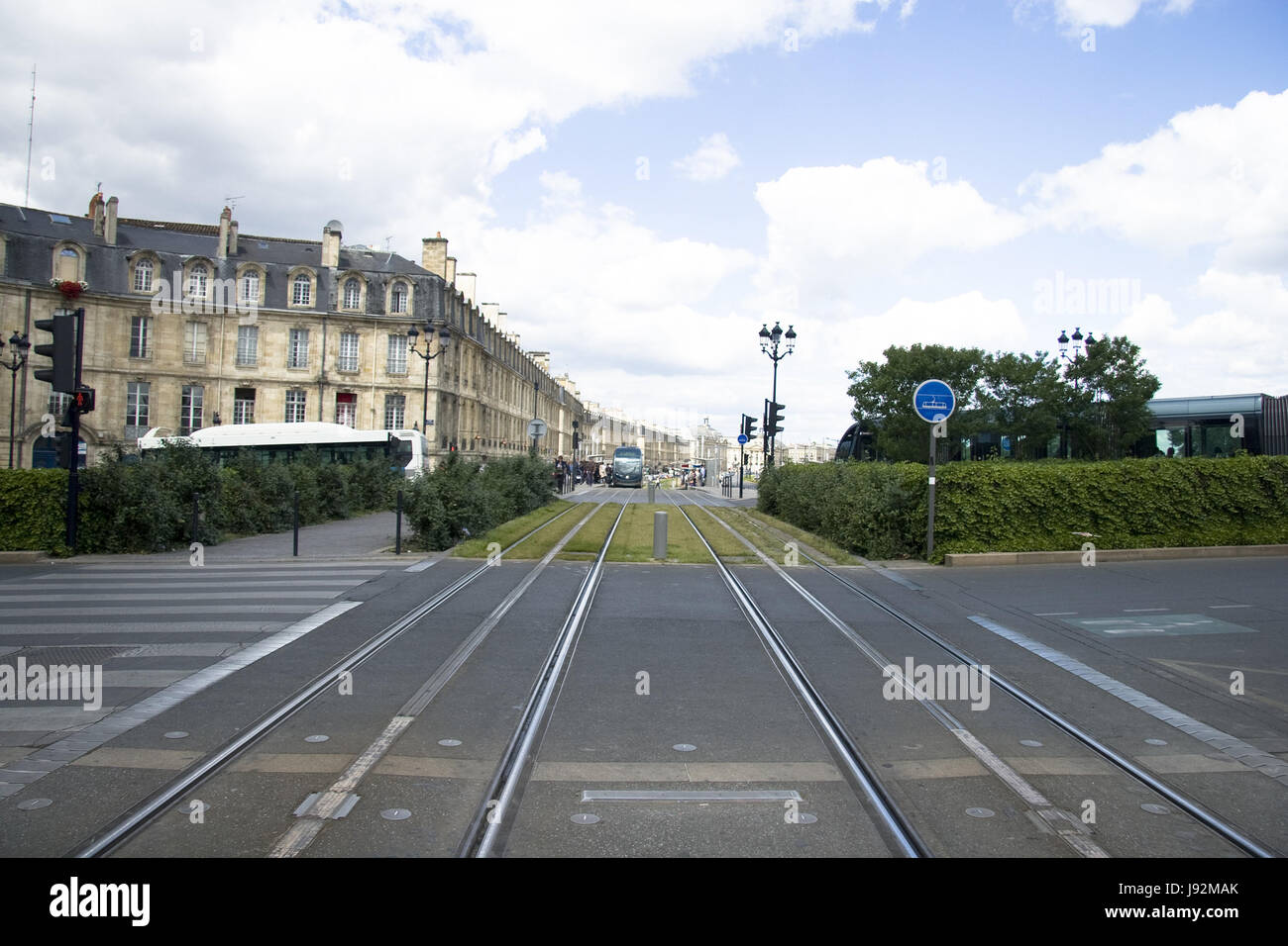 City town summer summerly france outdoor weather bordeaux road