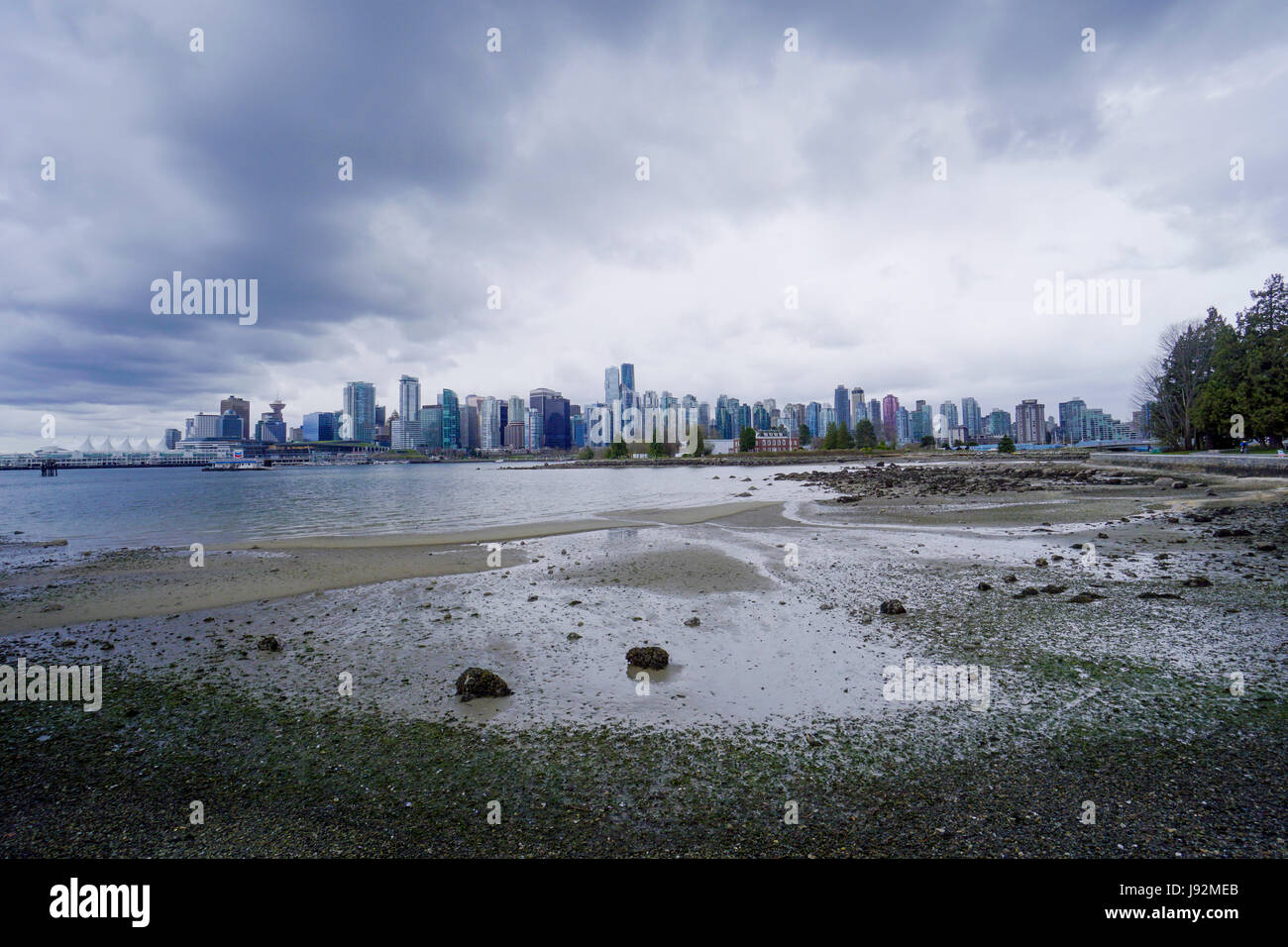 The beautiful skyline of Vancouver - CANADA Stock Photo - Alamy