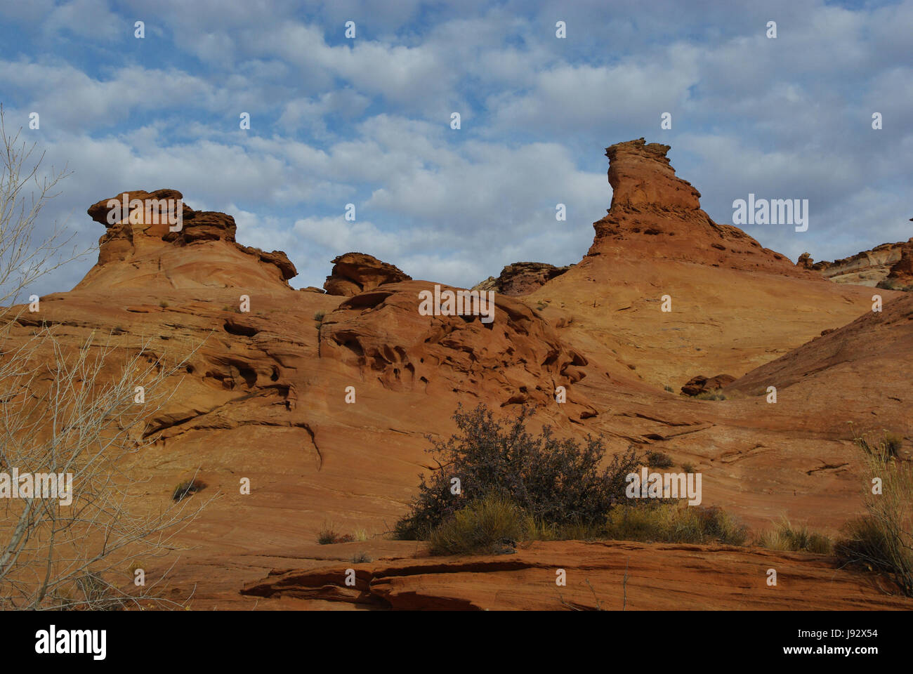 rock formations and clouds near hanksville Stock Photo - Alamy