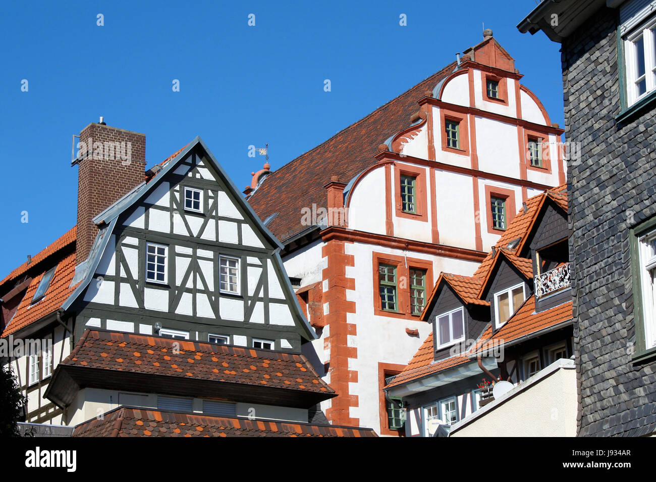 Historical Frame Work Hesse Gable Dormer Blue Historical