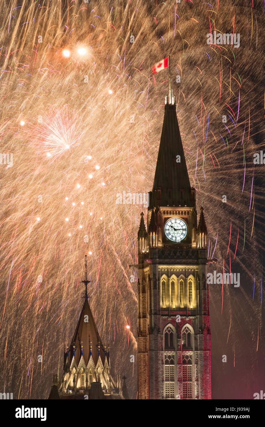 clock, canada, parliament, style of construction, architecture