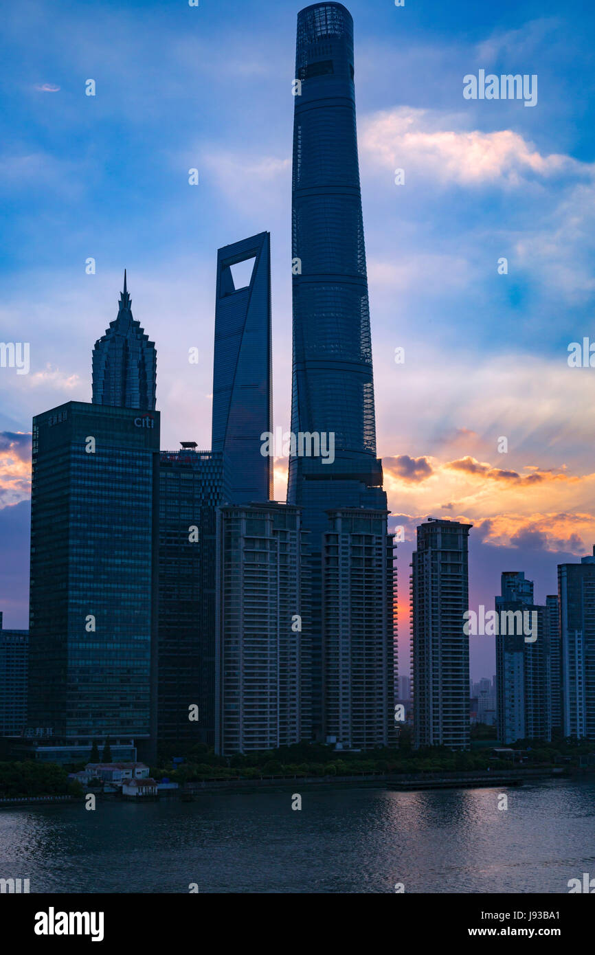 China shanghai morning view hi-res stock photography and images - Alamy
