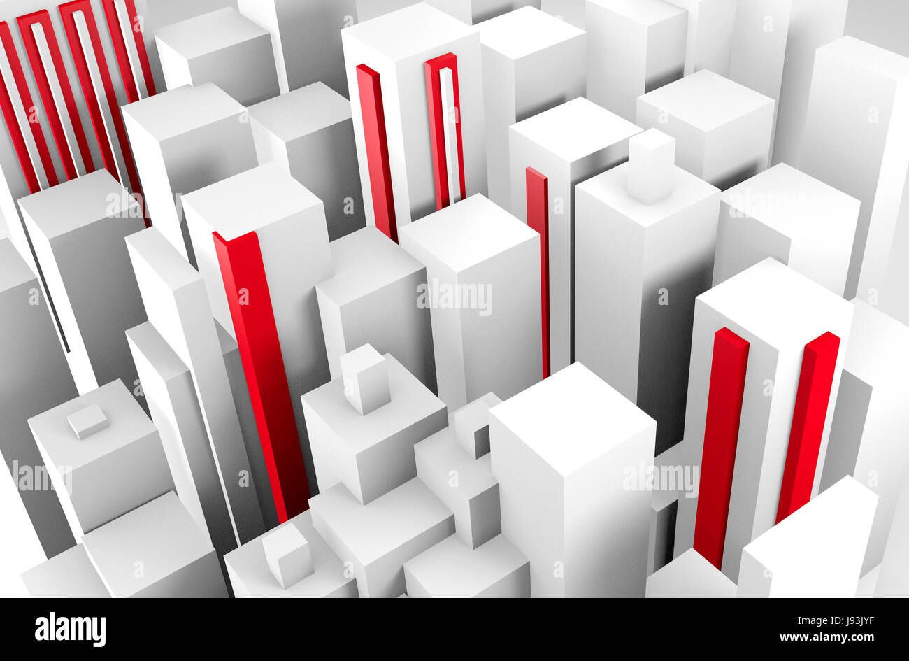 architecture - model - simulation Stock Photo - Alamy