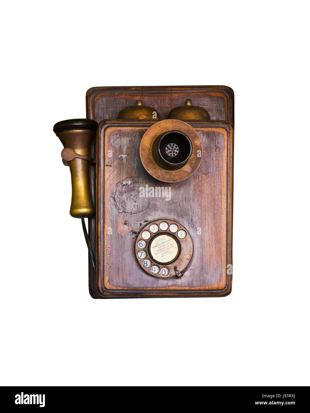 telephone, phone, isolated, antique, vintage, retro, phones, conversation, Stock Photo
