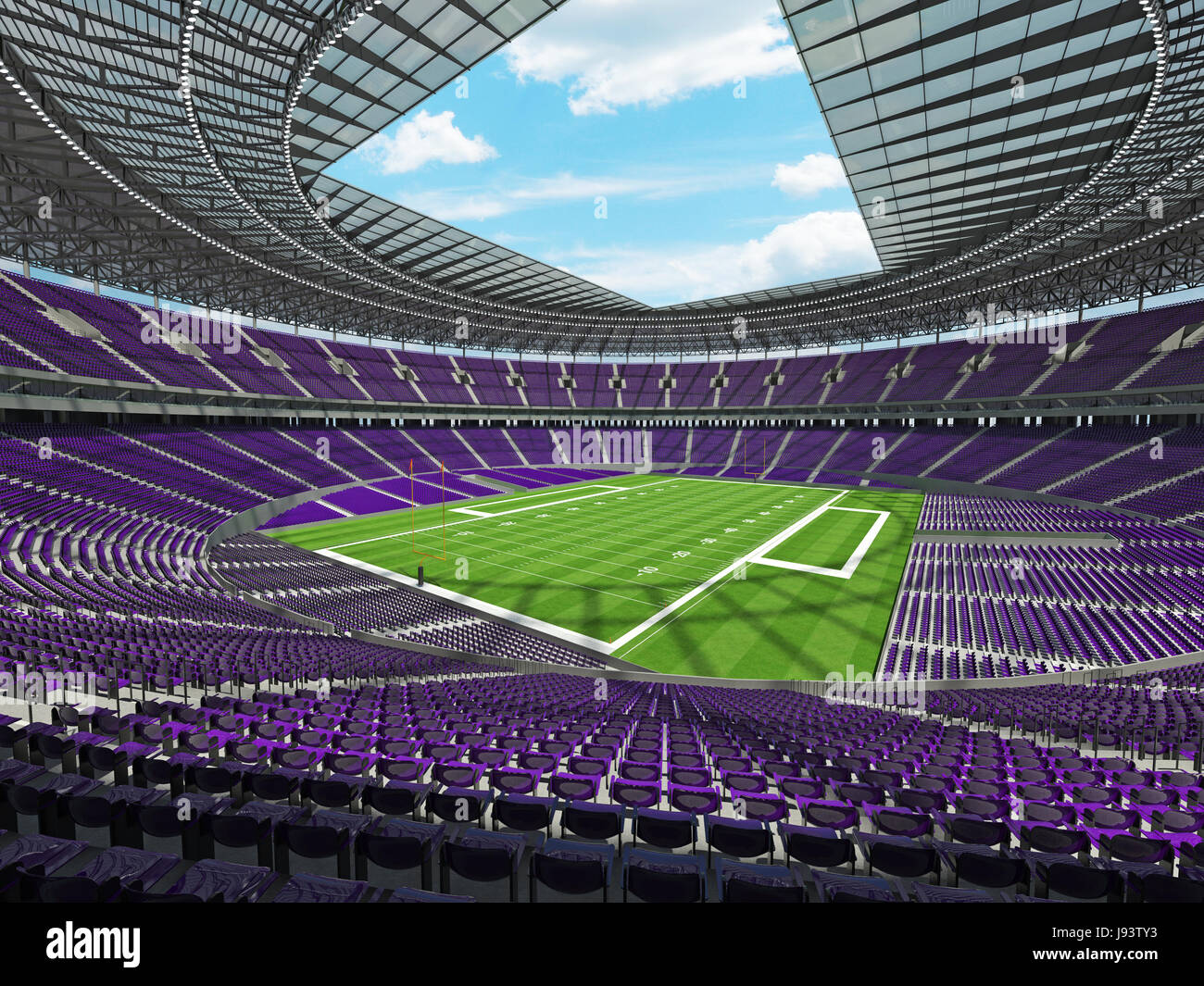 Purple stadium seats hi-res stock photography and images - Page 2