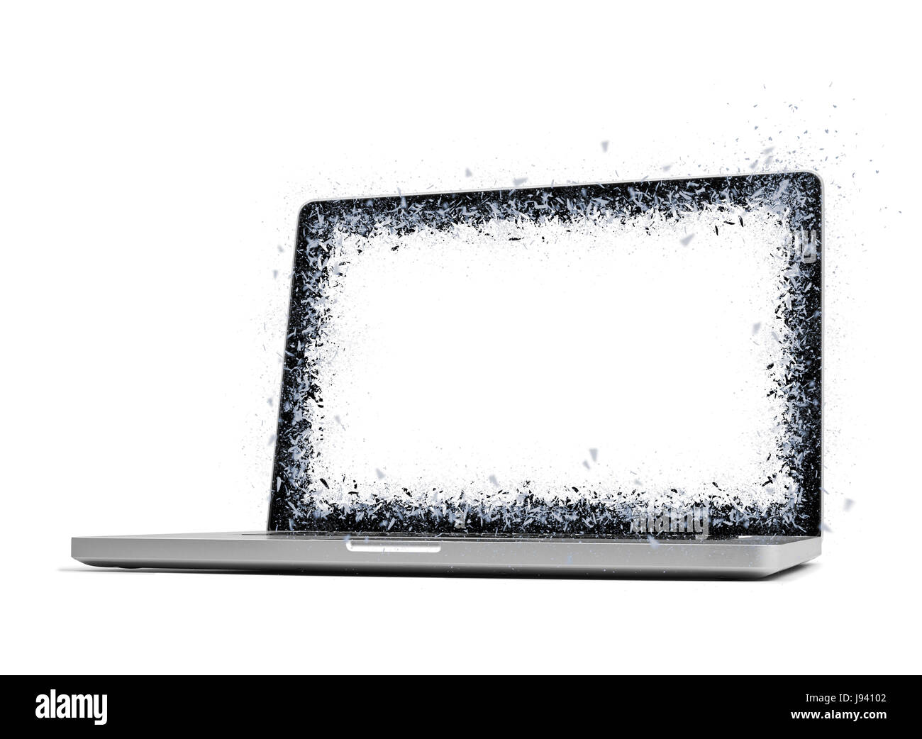 Exploding computer screen hi-res stock photography and images - Alamy