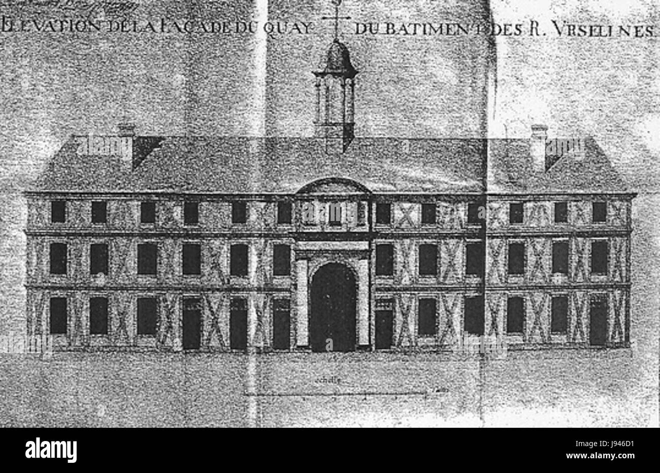 Ursuline Convent New Orleans 1733 Stock Photo Alamy