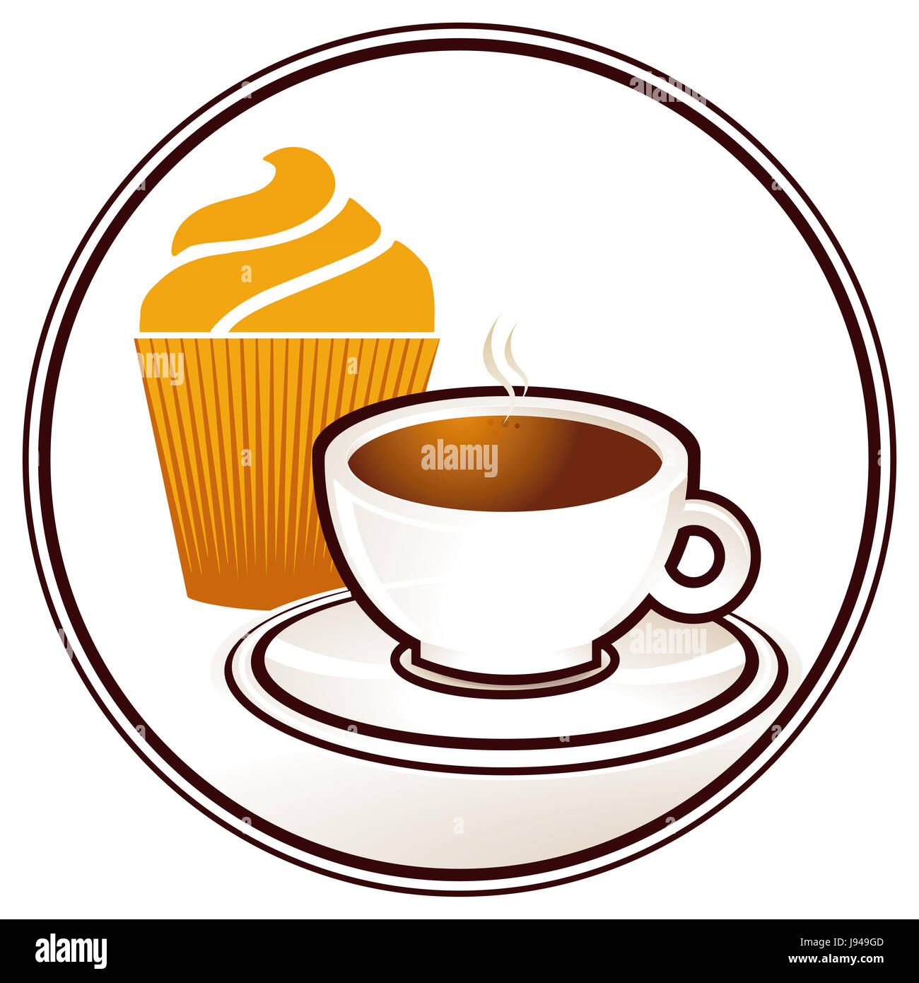 muffins and coffee Stock Photo Alamy