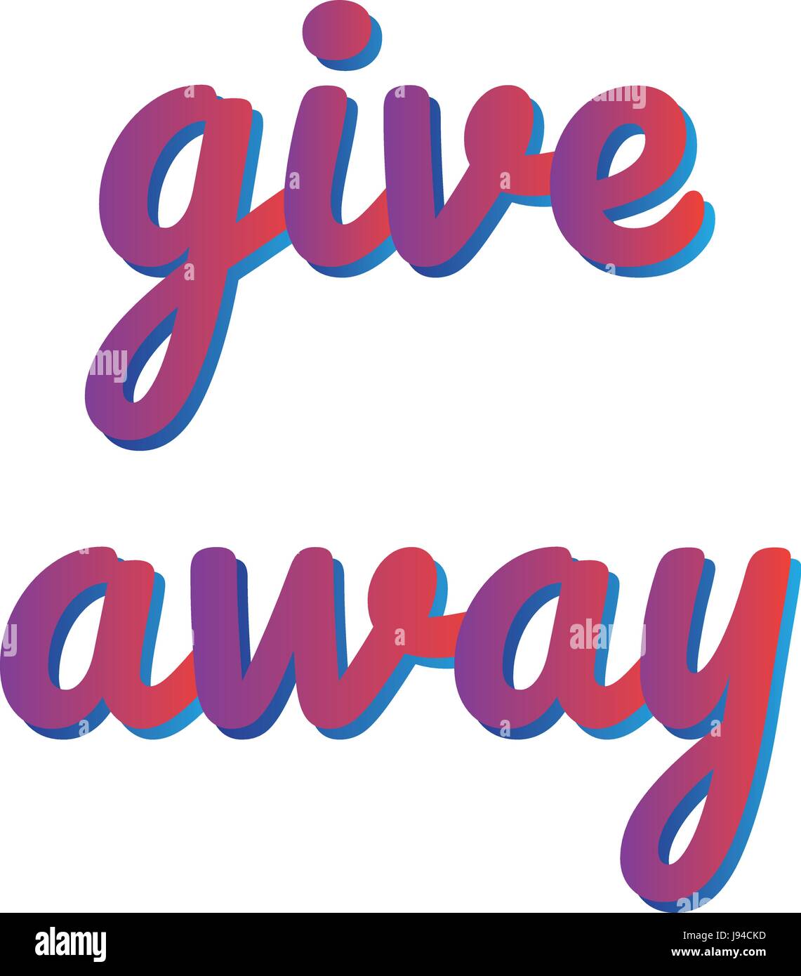 give away vector banner, tshirt design Stock Vector Image & Art Alamy