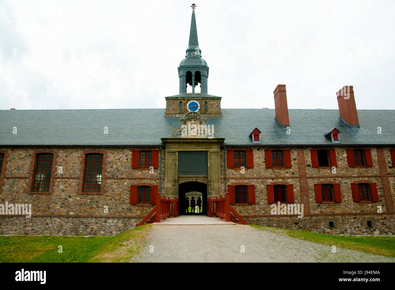 Fort Louisbourg Nova Scotia Canada Stock Photo Alamy