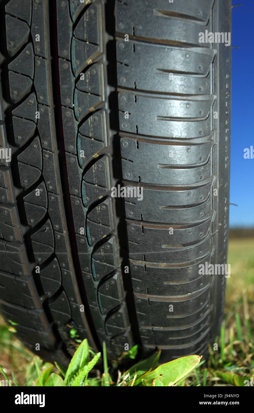 summer tires Stock Photo