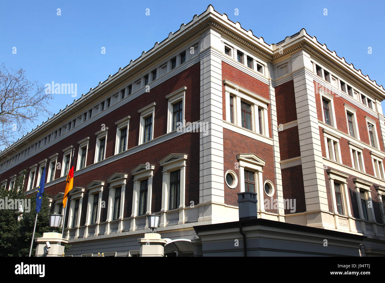 istanbul, embassy, representation, consulat general, german federal republic, Stock Photo