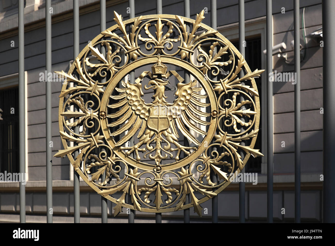 crests german consulate general istanbul Stock Photo