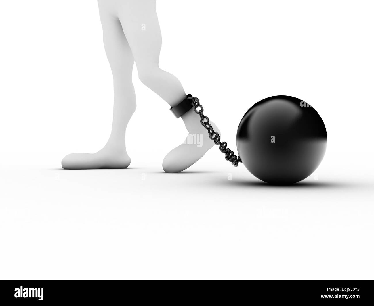 isolated, male, masculine, blank, european, caucasian, chain, freedom ...